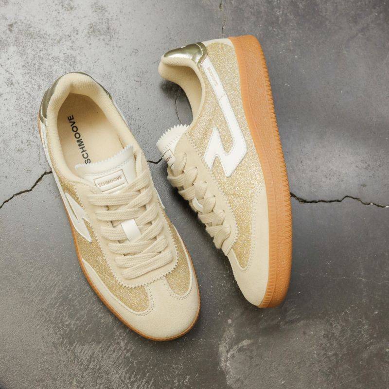 SHEFFIELD JOGGER W - SPAN/SUEDE - GOLD/BEIGE